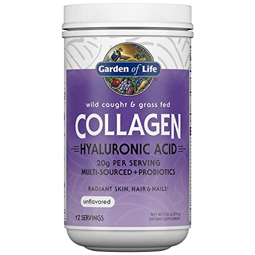 Garden of Life Marine & Grass-Fed Collagen Peptides Powder Supple...