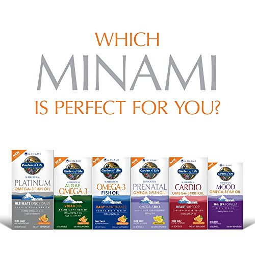 Garden of Life Minami Supercritical Platinum Omega 3 Fish Oil Sup...