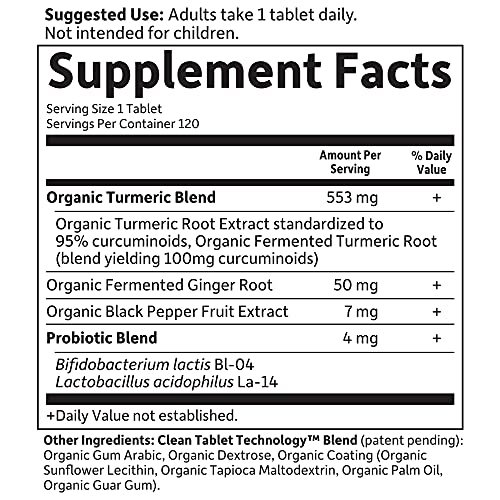 Garden of Life Mykind Organics Extra Strength Turmeric Inflammato...