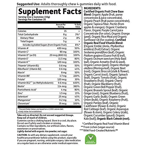 Garden of Life mykind Organics Women 40+ Gummy Vitamins - Berry -...