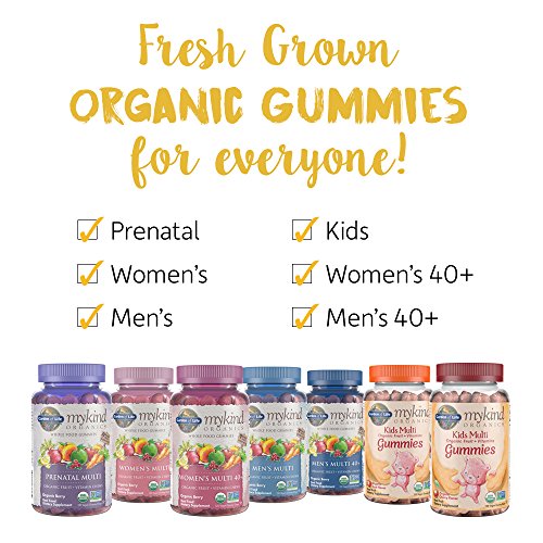 Garden of Life mykind Organics Women 40+ Gummy Vitamins - Berry -...