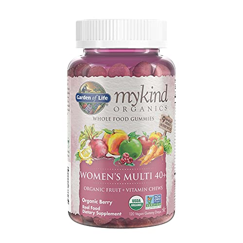 Garden of Life mykind Organics Women 40+ Gummy Vitamins - Berry -...