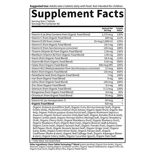 Garden of Life Organic Multivitamin for Women, mykind Organics Wo...