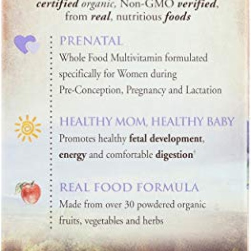 Garden of Life Organic Mykind Prenatal Multivitamin, 108 CT