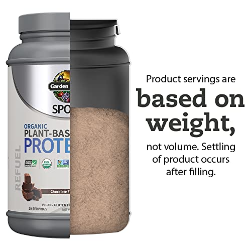 Garden of Life Organic Vegan Sport Protein Powder, Chocolate, Pro...