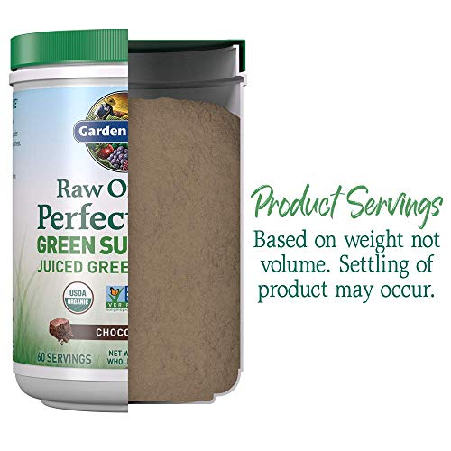 Garden of Life Raw Organic Perfect Green Superfood Juiced Powder,...
