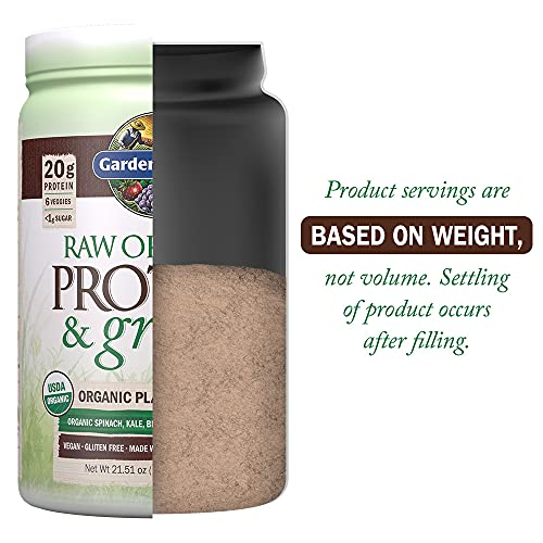 Garden of Life Raw Organic Protein & Greens Chocolate - 20 Servin...