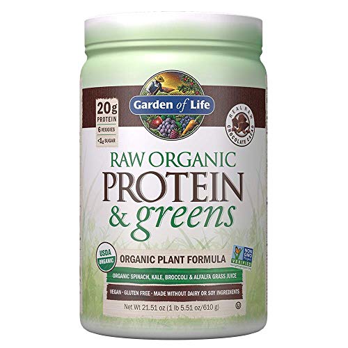 Garden of Life Raw Organic Protein & Greens Chocolate - 20 Servin...