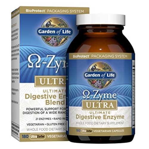Garden of Life Vegetarian Digestive Supplement - Omega Zyme Ultra...