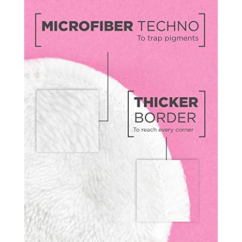 Garnier SkinActive Micellar Cleansing Eco Pads, Ultra-soft Reusab...