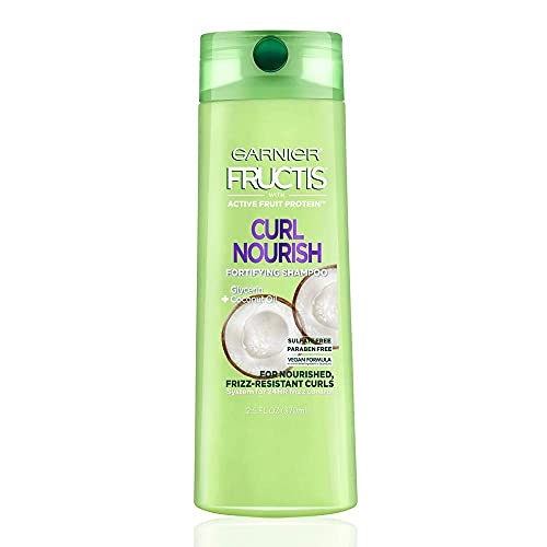 Garnier Hair Care Fructis Triple Nutrition Curl Nourish Shampoo, ...