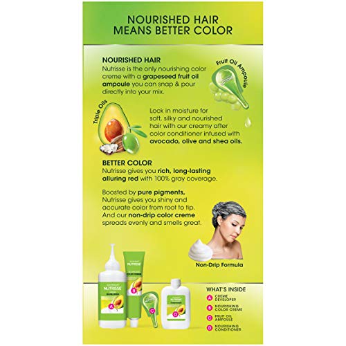 Garnier Hair Color Nutrisse nourishing hair color creme, 52 Straw...