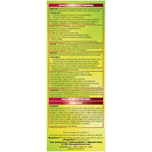 Garnier Hair Color Nutrisse nourishing hair color creme, 52 Straw...