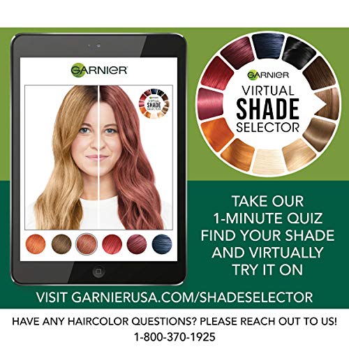 Garnier Nutrisse Nourishing Hair Color Creme, 535 Medium Gold Mah...