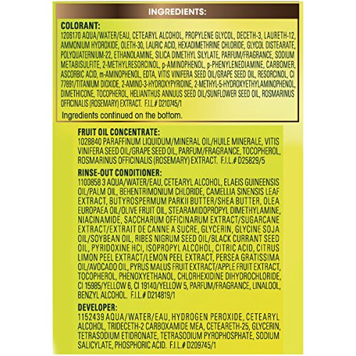 Garnier Nutrisse Nourishing Hair Color Creme, 535 Medium Gold Mah...