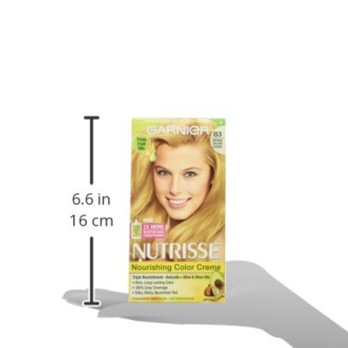 Garnier Nutrisse Nourishing Hair Color Creme, 83 Medium Golden Bl...