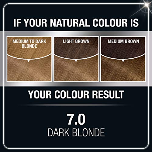 Garnier Olia Oil Powered Permanent Hair Color, 7.0 Dark Blonde P...