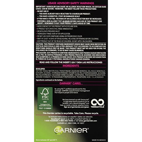 Garnier Olia Oil Powered Permanent Hair Color, 7.0 Dark Blonde P...