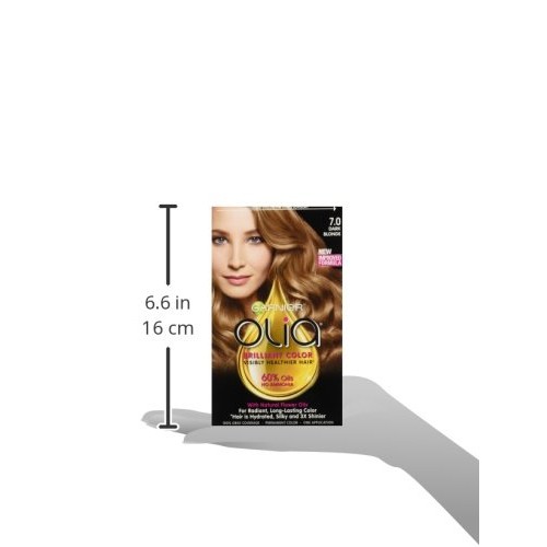 Garnier Olia Oil Powered Permanent Hair Color, 7.0 Dark Blonde P...