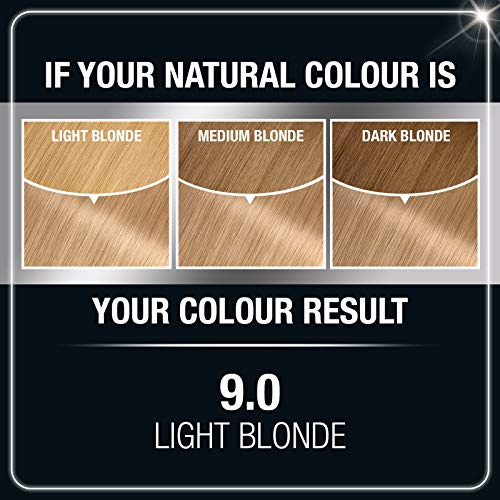 Garnier Olia Oil Powered Permanent Hair Color, 9.0 Light Blonde ...