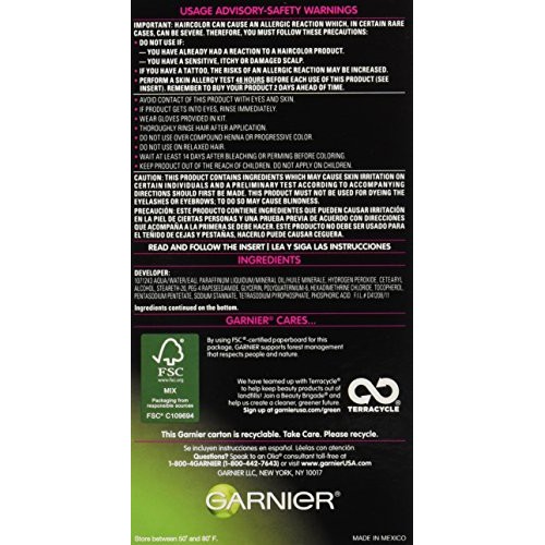 Garnier Olia Oil Powered Permanent Hair Color, 9.0 Light Blonde ...