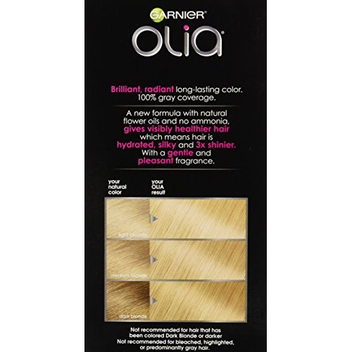 Garnier Olia Oil Powered Permanent Hair Color, 9.0 Light Blonde ...