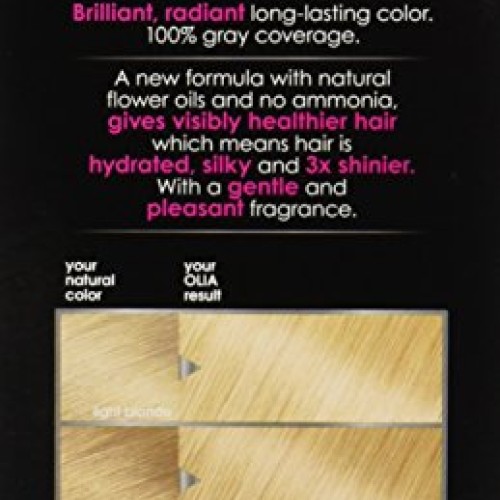 Garnier Olia Oil Powered Permanent Hair Color, 9.0 Light Blonde ...