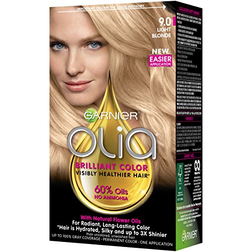 Garnier Olia Oil Powered Permanent Hair Color, 9.0 Light Blonde ...