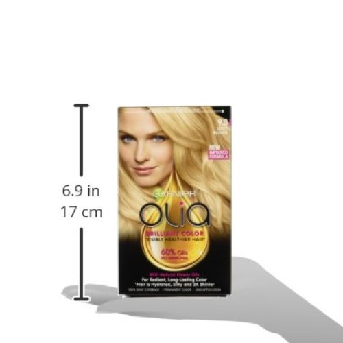 Garnier Olia Oil Powered Permanent Hair Color, 9.0 Light Blonde ...
