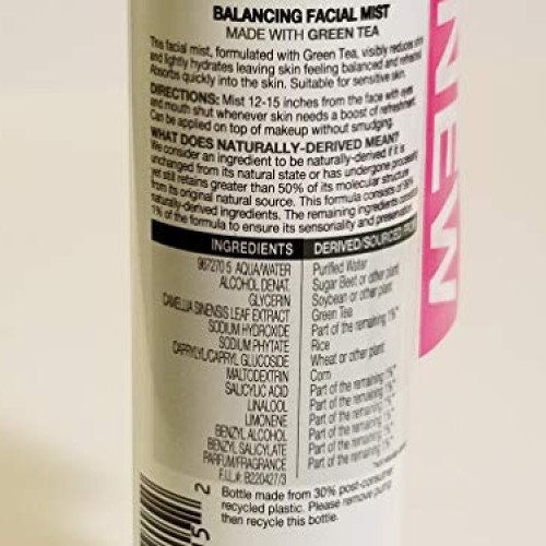 Garnier Skinactive Balancing Facial Mist With Green Tea, 4.4 Flui...