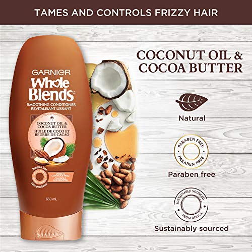 Garnier, Whole Blends Conditioner with Extracts Count, Coconut Oi...