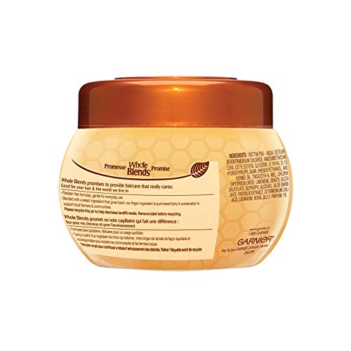 Garnier Whole Blends Repairing Mask Honey Treasures, 10.1 Fl Oz ...