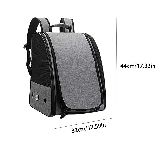 Bird Parrot Carrier Travel Cage with Perch Airline Portable Trans...