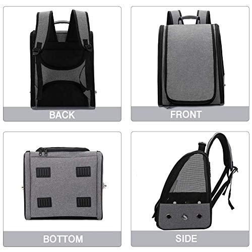 Bird Parrot Carrier Travel Cage with Perch Airline Portable Trans...