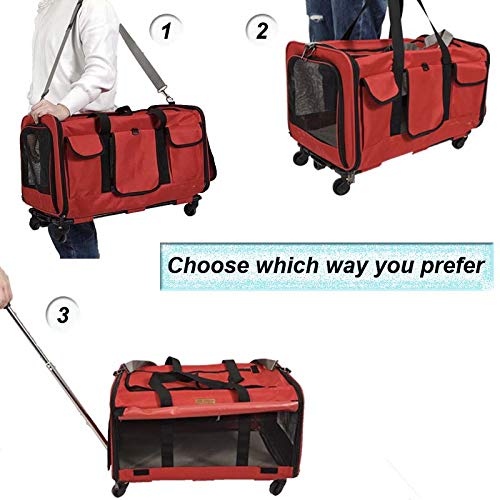 GEARDO Bigger Size Removable Carrier for Pet-Travel 24.8X15.3x1...