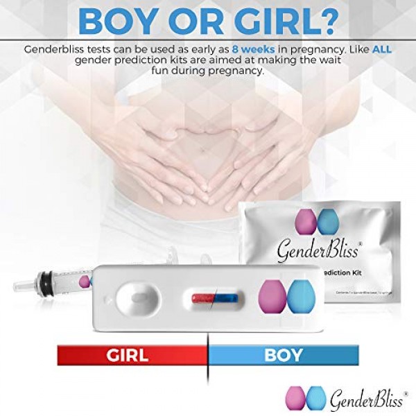 Gender Prediction Test - Early Pregnancy Baby Girl or Boy Kit for...