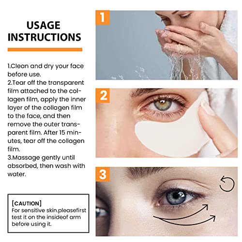 5 Pairs DERMANCE Korea Highprime Collagen Soluble Film, Anti Agin...