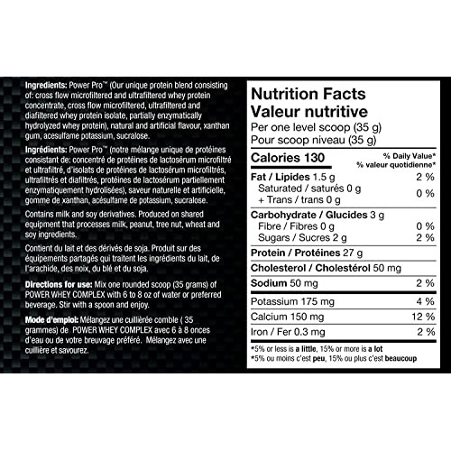 BioX Power Whey Complex / Nitrogen-Rich Three-Tiered Protein Powd...