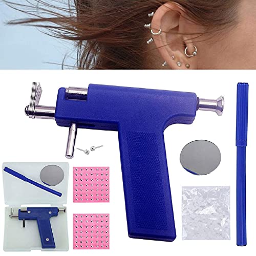 Ear Piercing kit Gun EAR plus 98 studs Tool pierce ears Tools Set...