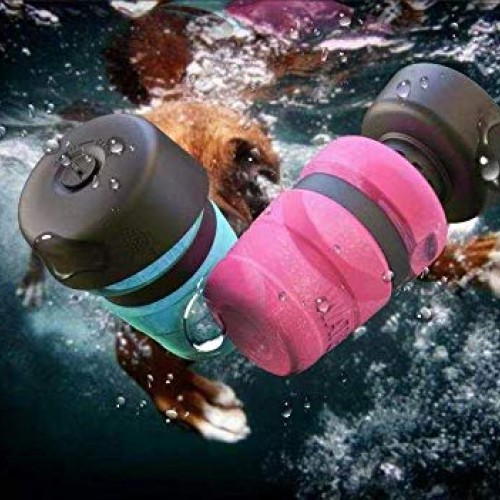 Foldable Cup Pet Water Bottle for Outdoor Travel, Dog Water Dispe...