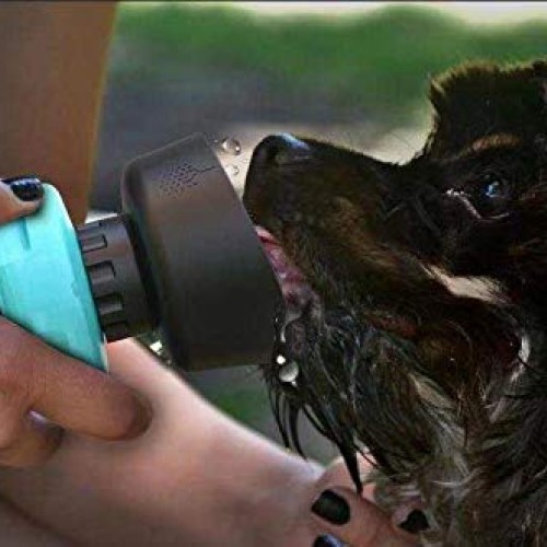 Foldable Cup Pet Water Bottle for Outdoor Travel, Dog Water Dispe...