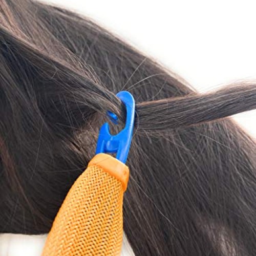 hair curlers no heat curlers 55cm wave formers long hair 18pcs ov...