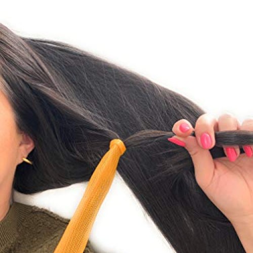 hair curlers no heat curlers 55cm wave formers long hair 18pcs ov...