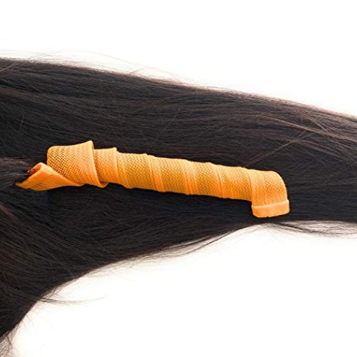 hair curlers no heat curlers 55cm wave formers long hair 18pcs ov...