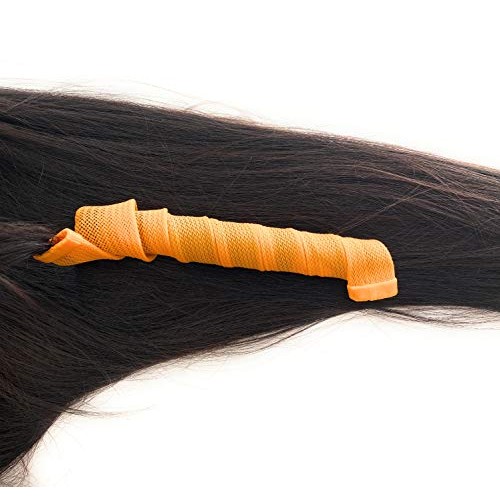hair curlers no heat curlers 55cm wave formers long hair 18pcs ov...