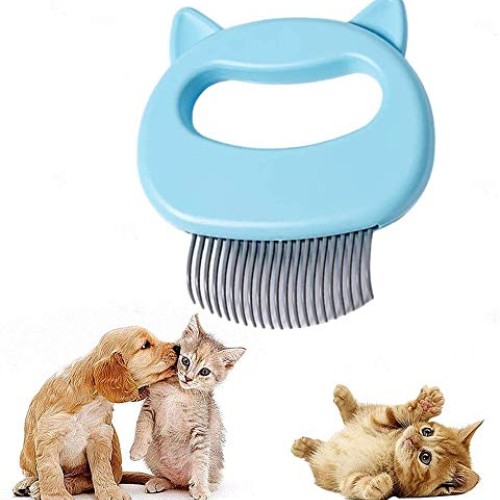 Lolly Tin Cat Comb Massager Cleaning Brush for Shedding Grooming ...