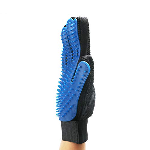 Pet Hair Remover Glove - Gentle Pet Grooming Glove Brush - Deshed...