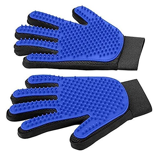POSH Pet Grooming Glove - Gentle Deshedding Brush Glove - Efficie...