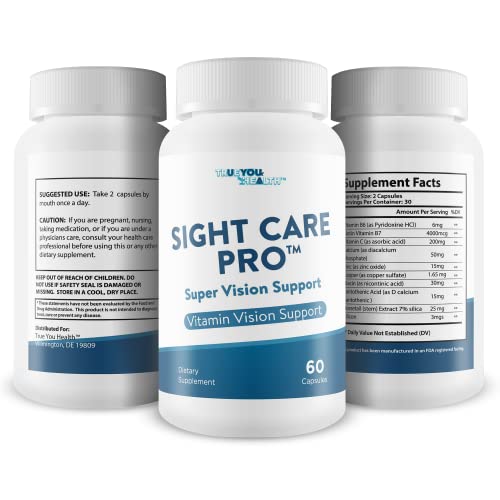Sight Care Pro - Super Vision Support - Vitamin & Mineral Vision ...
