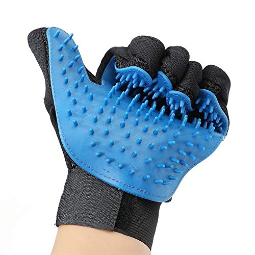 Stella-Lou Grooming Gloves Upgraded Cat & Dog Eco Friendly Silico...